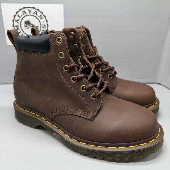 Dr. Martens MEN 939 BEN BOOT CRAZY HORSE LEATHER HIKER BOOTS Size 8 Women Sz 9 main image 4